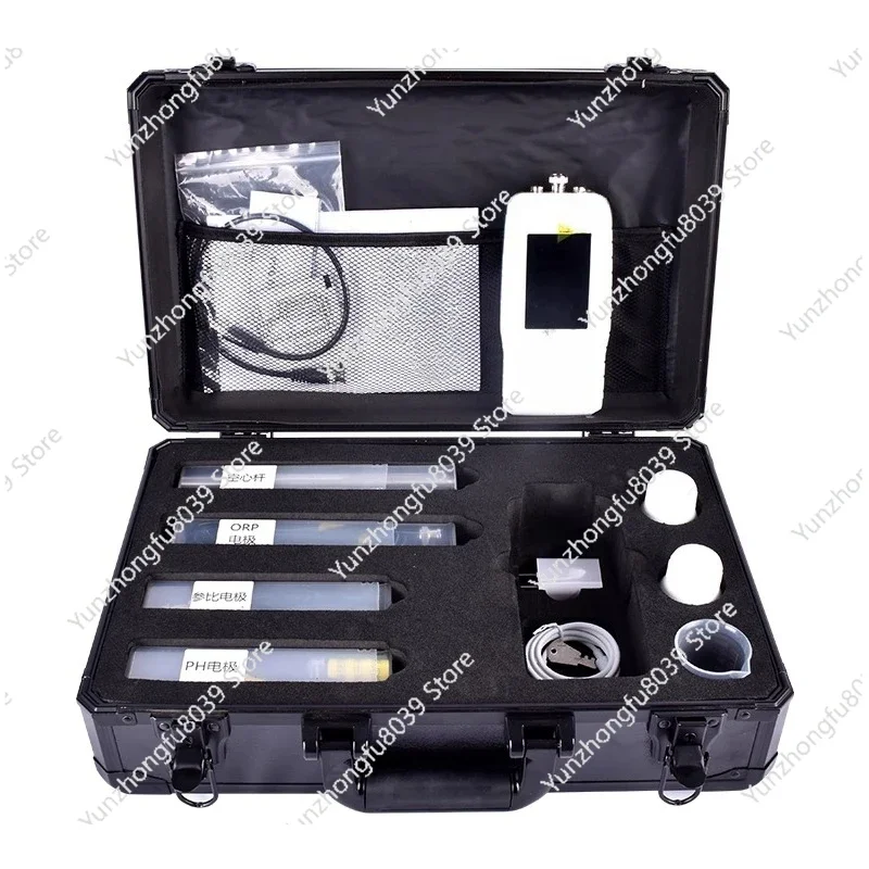 

Soil Redox Potential ORP Meter Portable Handheld QX6530 Intelligent EH Detection PH Electrode Tester