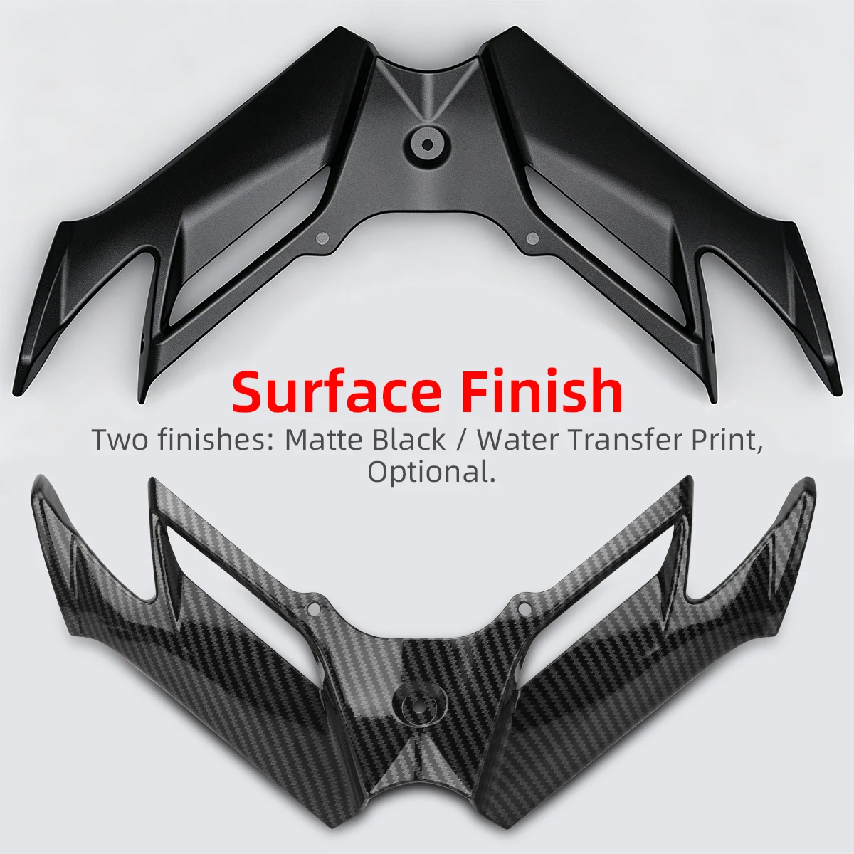 Motorcycle Front Fairing Lower Spoiler Winglet Aerodynamic Wing Kit Spoiler Motor Accessories CFMOTO 250SR 450SR SUZUKI GSX250R