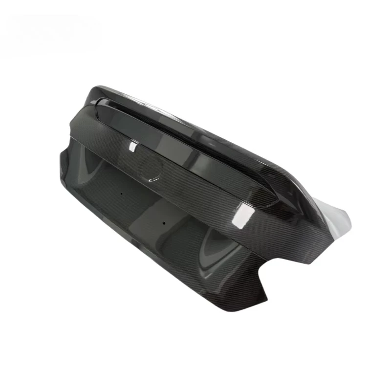 V Style Dry Carbon Fiber Rear Trunk Lid  Carbon Fiber Rear Trunk