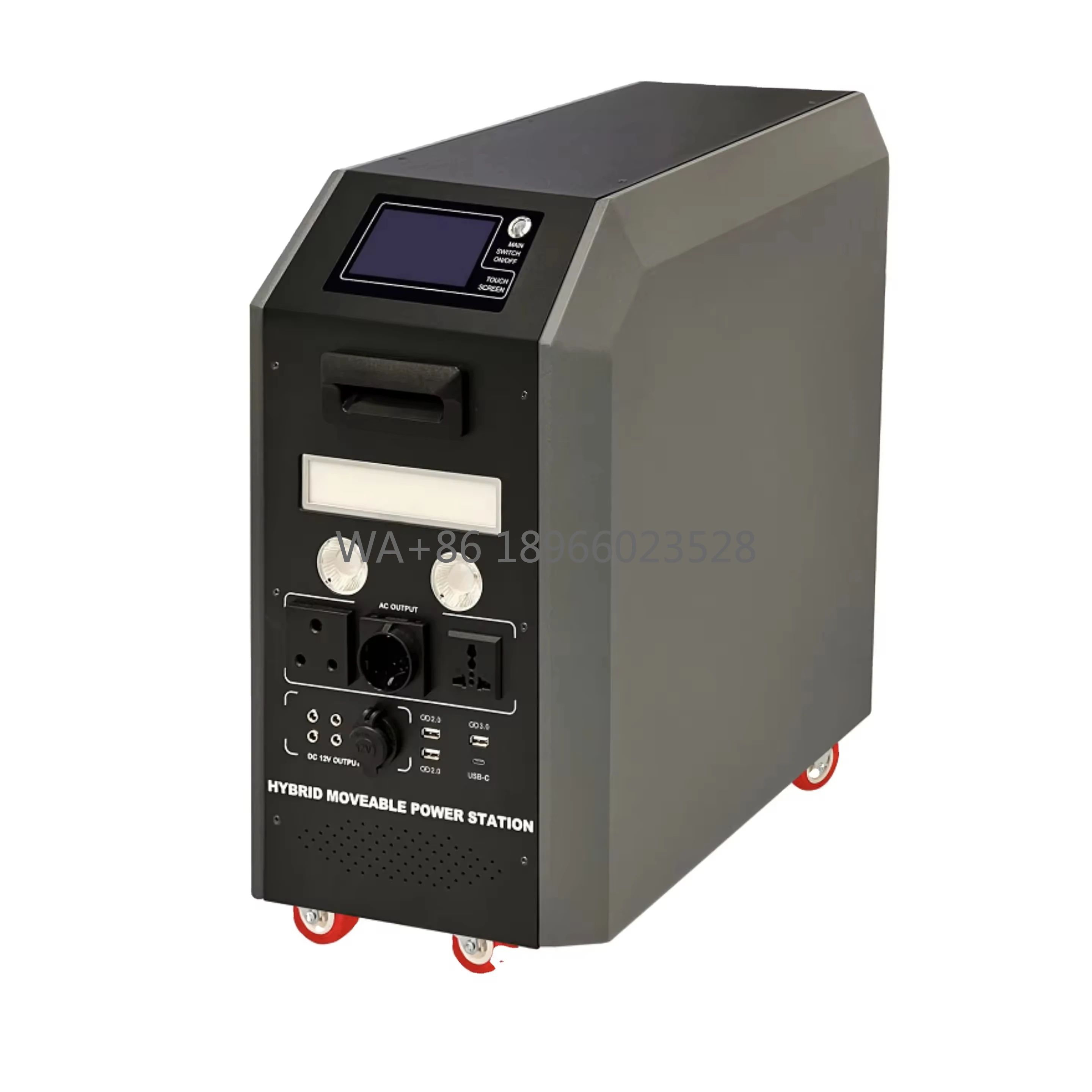 

Camping RV Fishing Travel Generator Wireless 2kw 2400W Solar Portable Power Station Solar Energy Storage Power Supply Outdoor