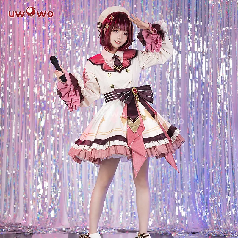 

Sky03 В НАЛИЧИИ UWOWO Arima Kana Косплей Костюм Kana Hoshinoo Performancee Ver. Костюм на Хэллоуин Dress55Hu%