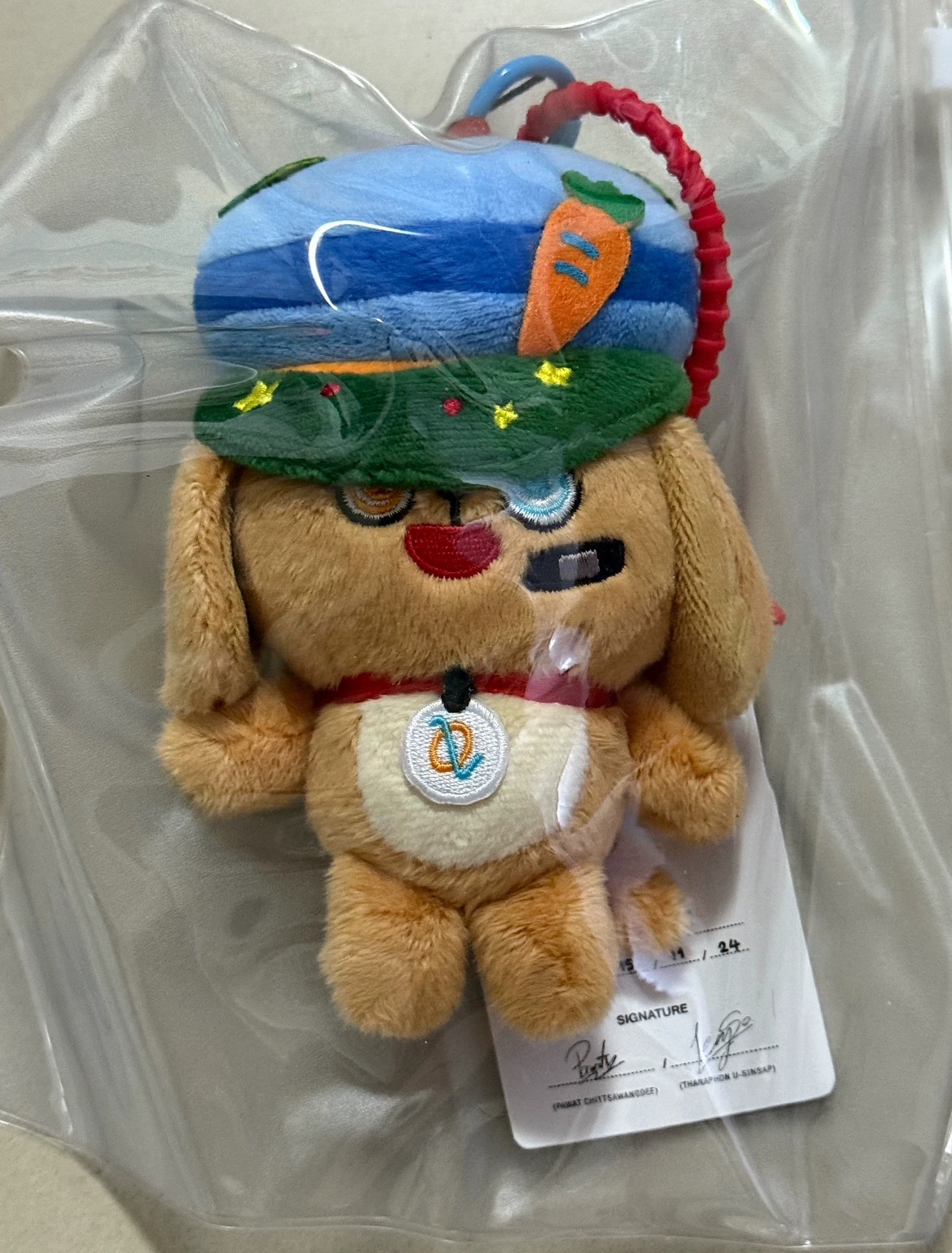 

2025 New In Stock Arrival Thai Star Ohmleng Ohyeah Breezy Ballon Keychain 11cm