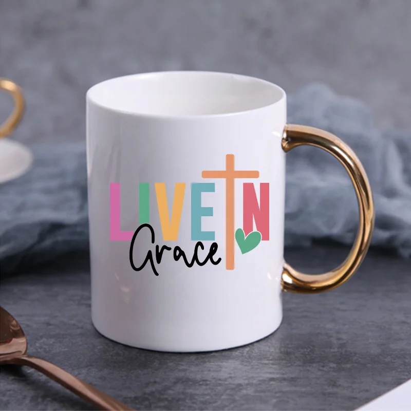 4PCS UV DTF Wrap Transfer Stickers Jesus God Design DTF Wrap For Glasses Cups Mugs Waterproof Decals Simple To Use