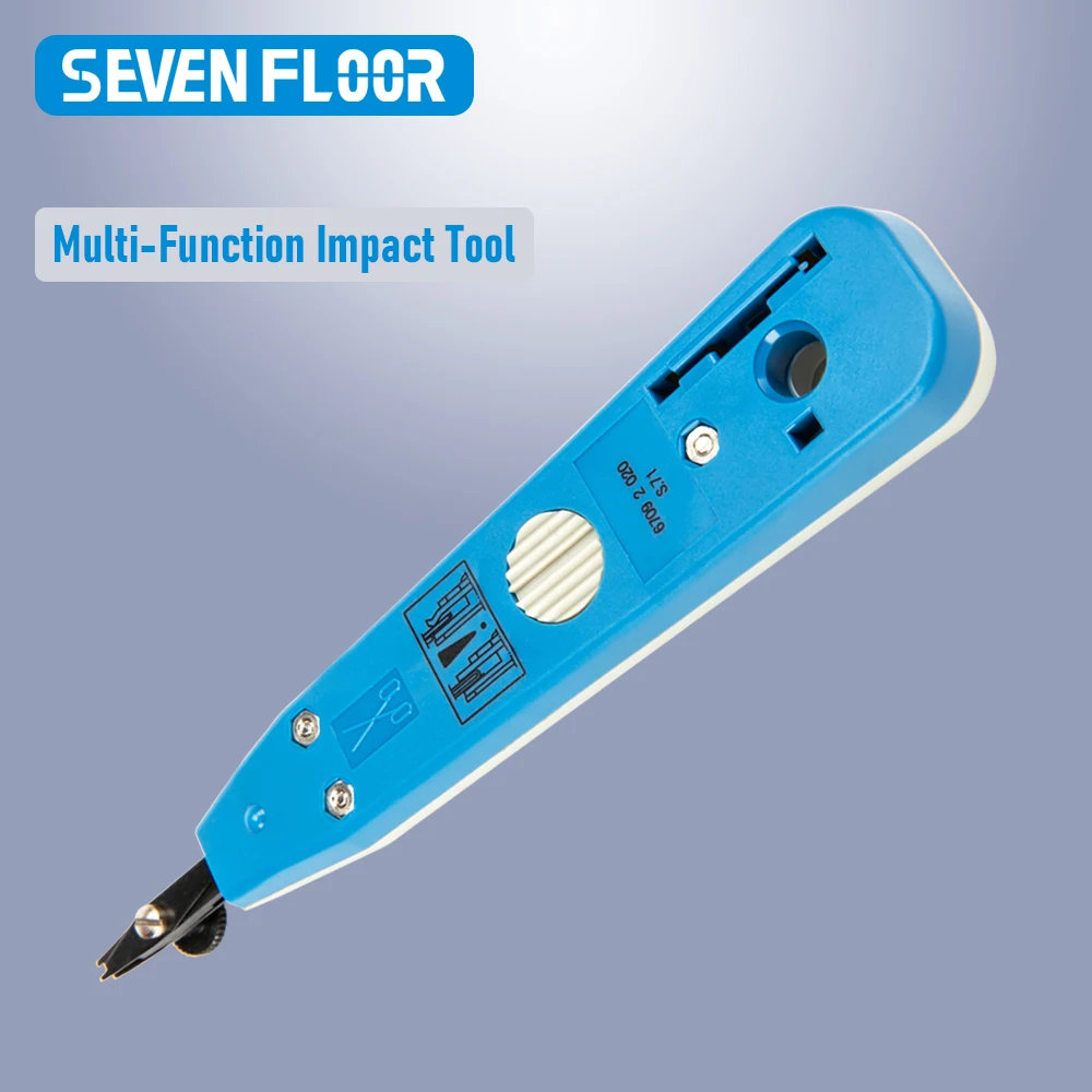 

Impact Punch Down Tool with Alloy Blade Network Cable Wire Cutter for Patch Panel & Keystone Jack
