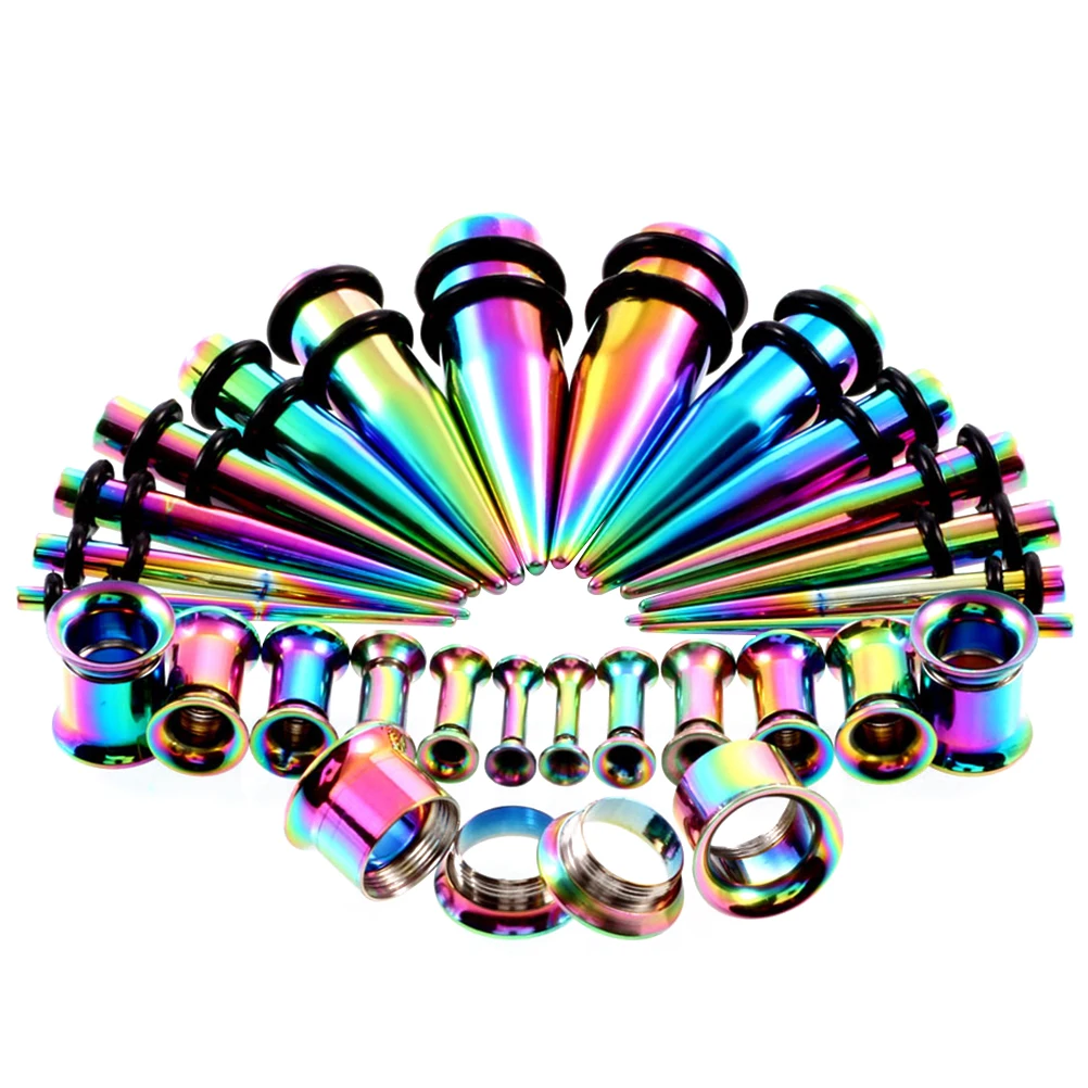 

Colorful Ear Studs Decorative Jewelry Simple Anti Rust Piercing Earrings 316L Steel Safe Skin Daily Fashion Accessories Auricle