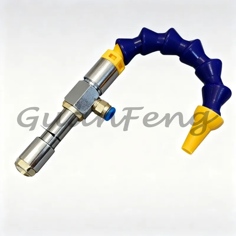Vortex tube quick freezing pneumatic cooling tube cooling compressed air heating machine tool