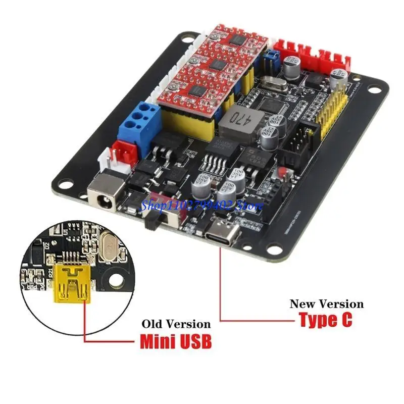 547F 3-Axis GRBL جهاز التوجيه حفارة منفذ USB لوحة تحكم السائق المتكاملة #3