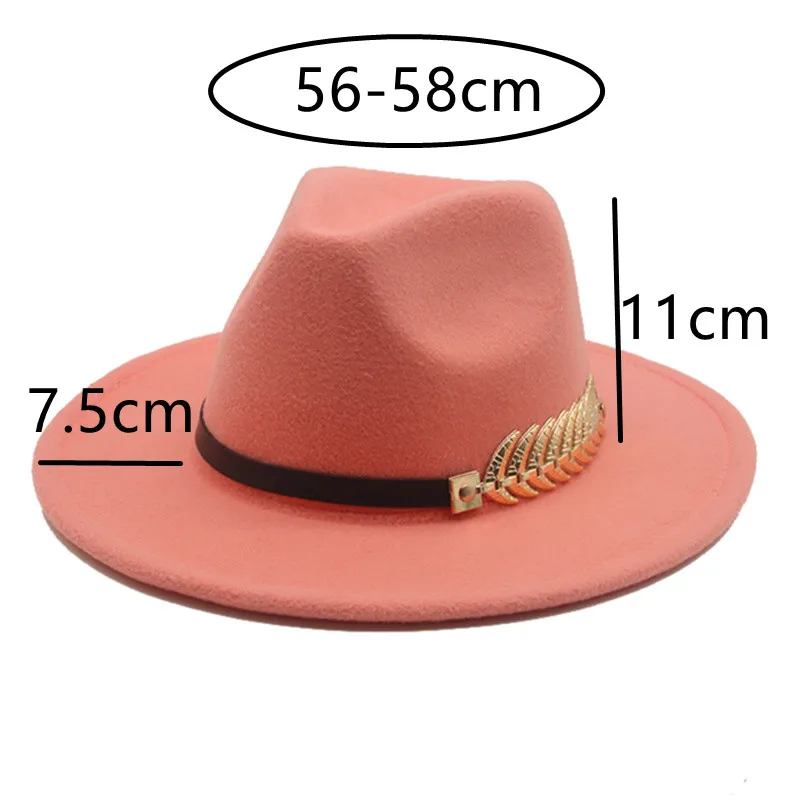 Women Hats Fedora Casual Felt Hats Classic Panama Men Caps Black Camel Formal Church Wedding Jazz Winter Hats Sombreros De Mujer