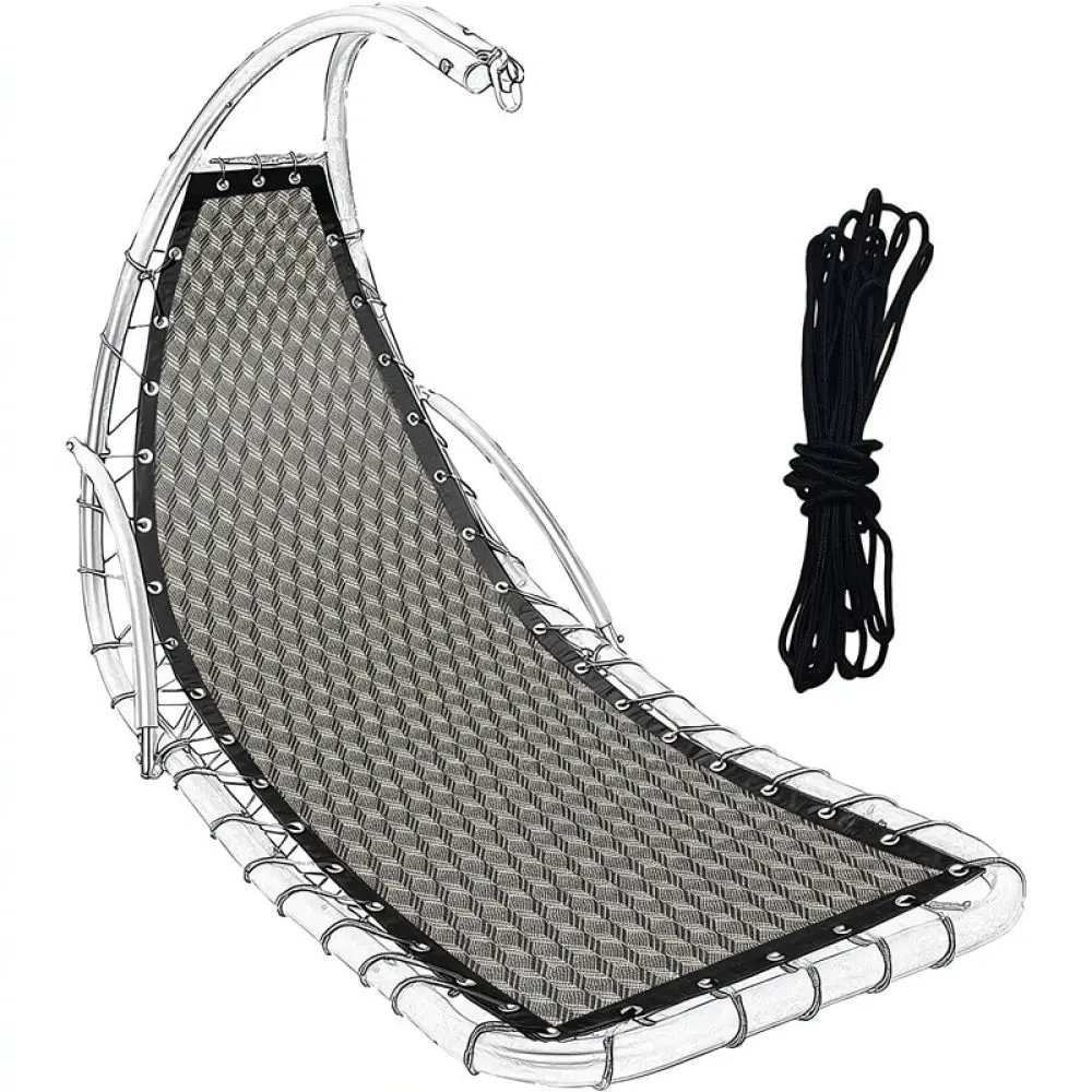 Outdoor Furniture Replacement Fabric Garden Sling Recliner Patio Lounge Seat Repair Accessory Breathable Mesh Cloth