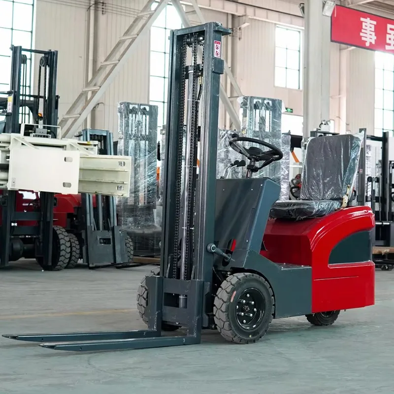Small Electric Forklift 0.8Ton 1 2 3 4 5 Ton Lifting up 3m-7m Warehouse CE Battery Forklift Solid Tire Electric Forklift