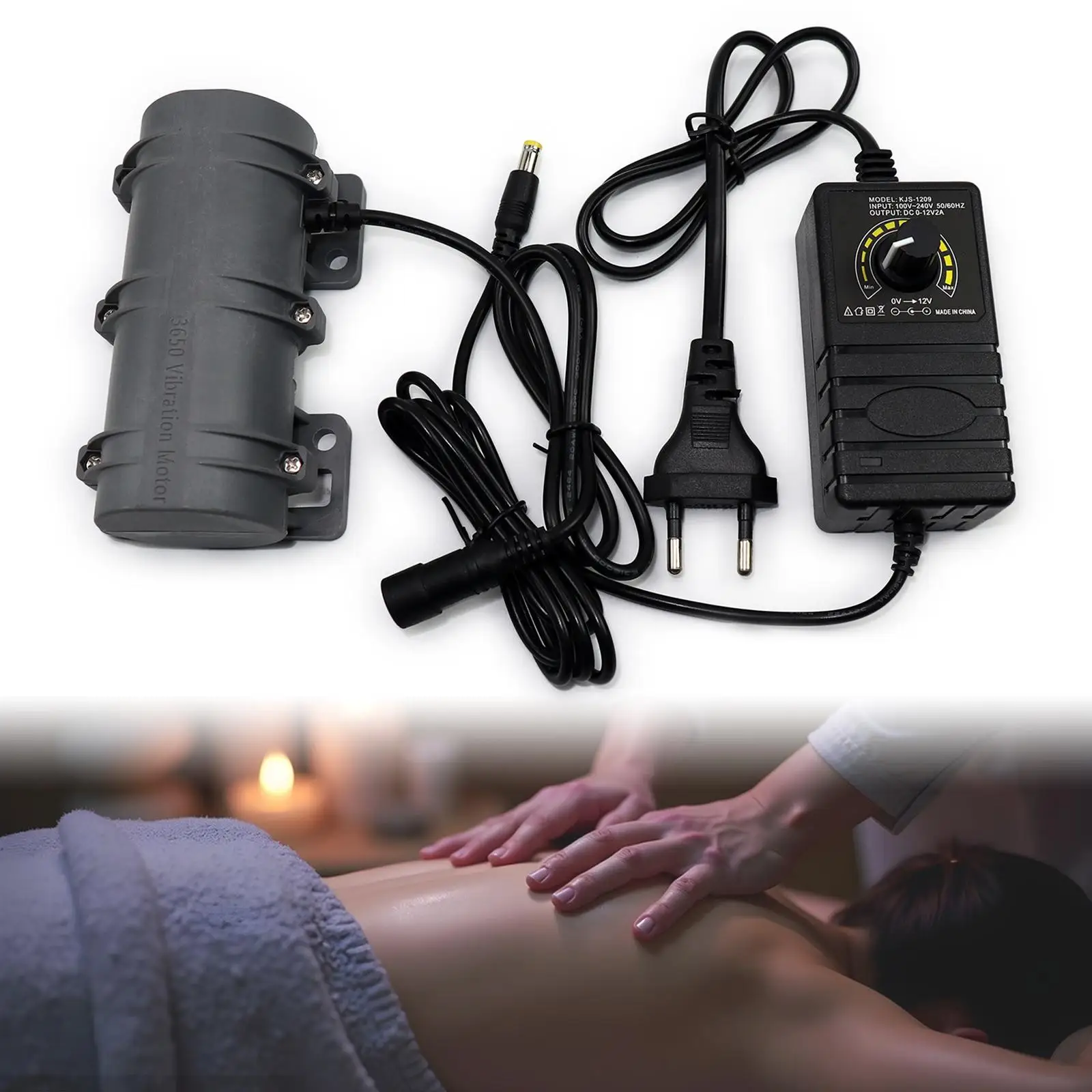 Massage Bed Vibration Motor Versatile Parts Lightweight Useful Compact Vibrating Motor Equipment Vibration Chair Instruments