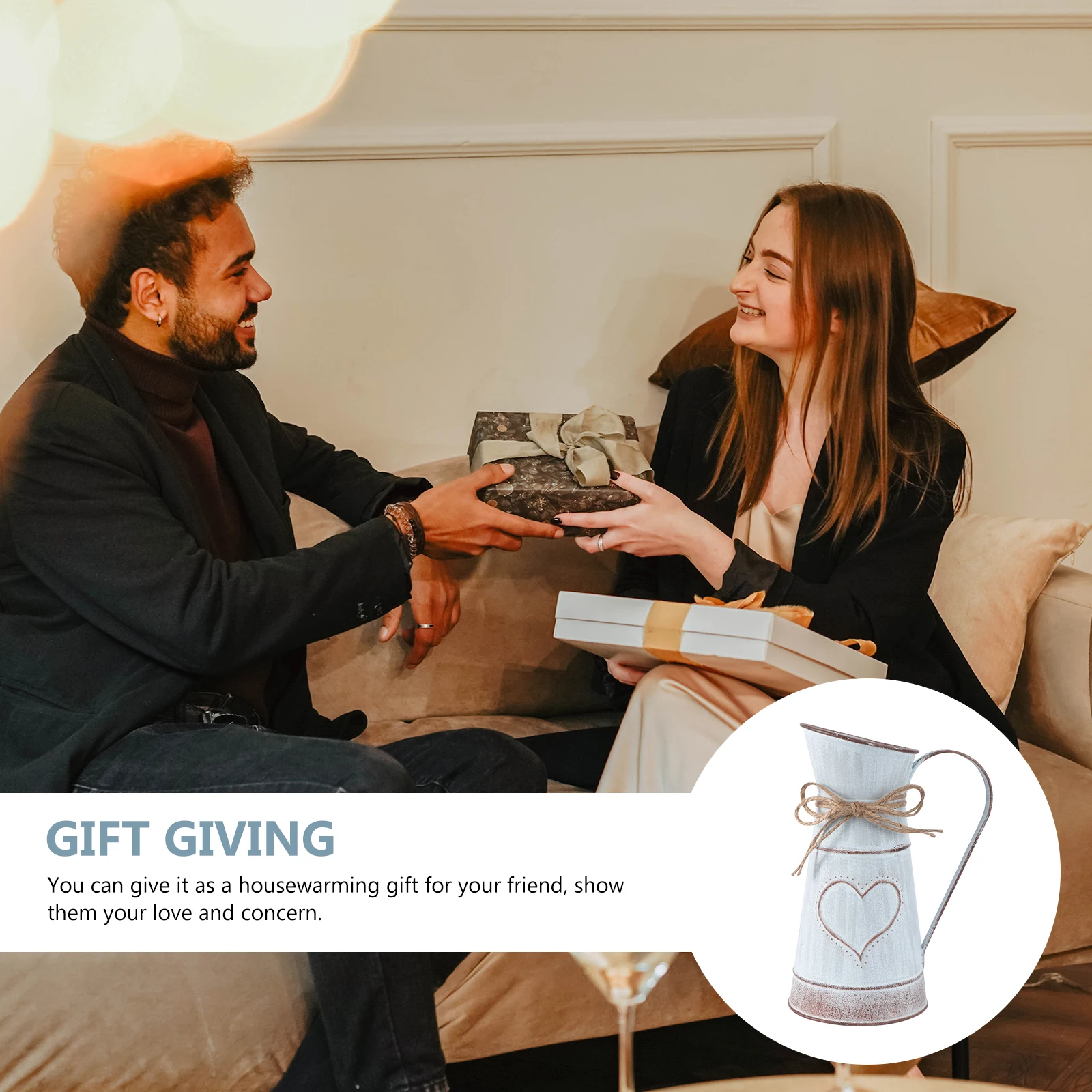 

Shaped Metal Flower Vase Rustic Floral Arrangement Pot For Home Office Floral Arrangement Pot Wedding Party Decor