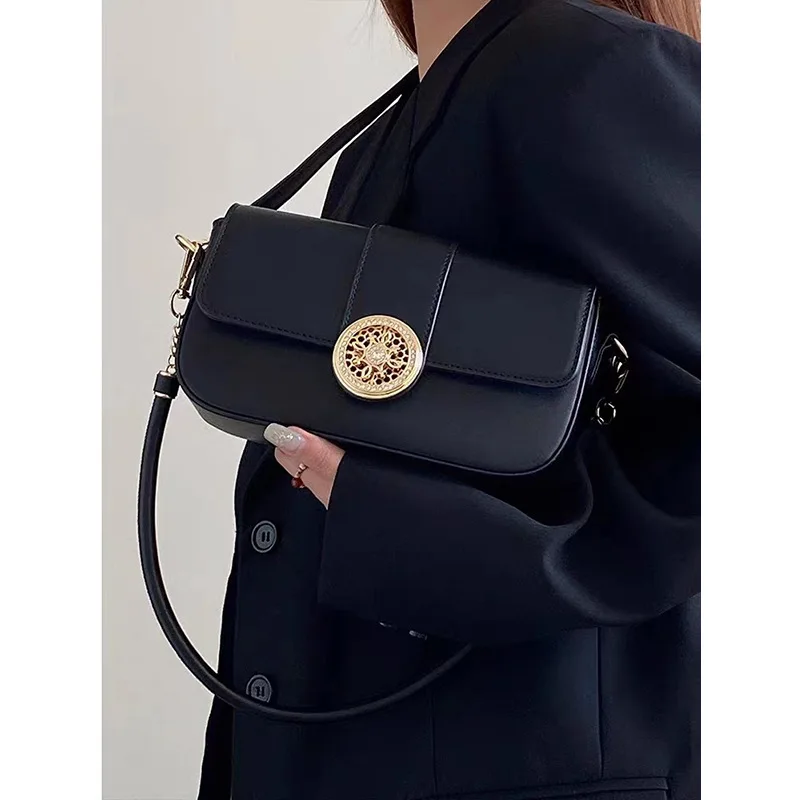 

2024 Baguette bag female niche design new women's bag senior sense all the underarm bag single shoulder crossbody bag luxury