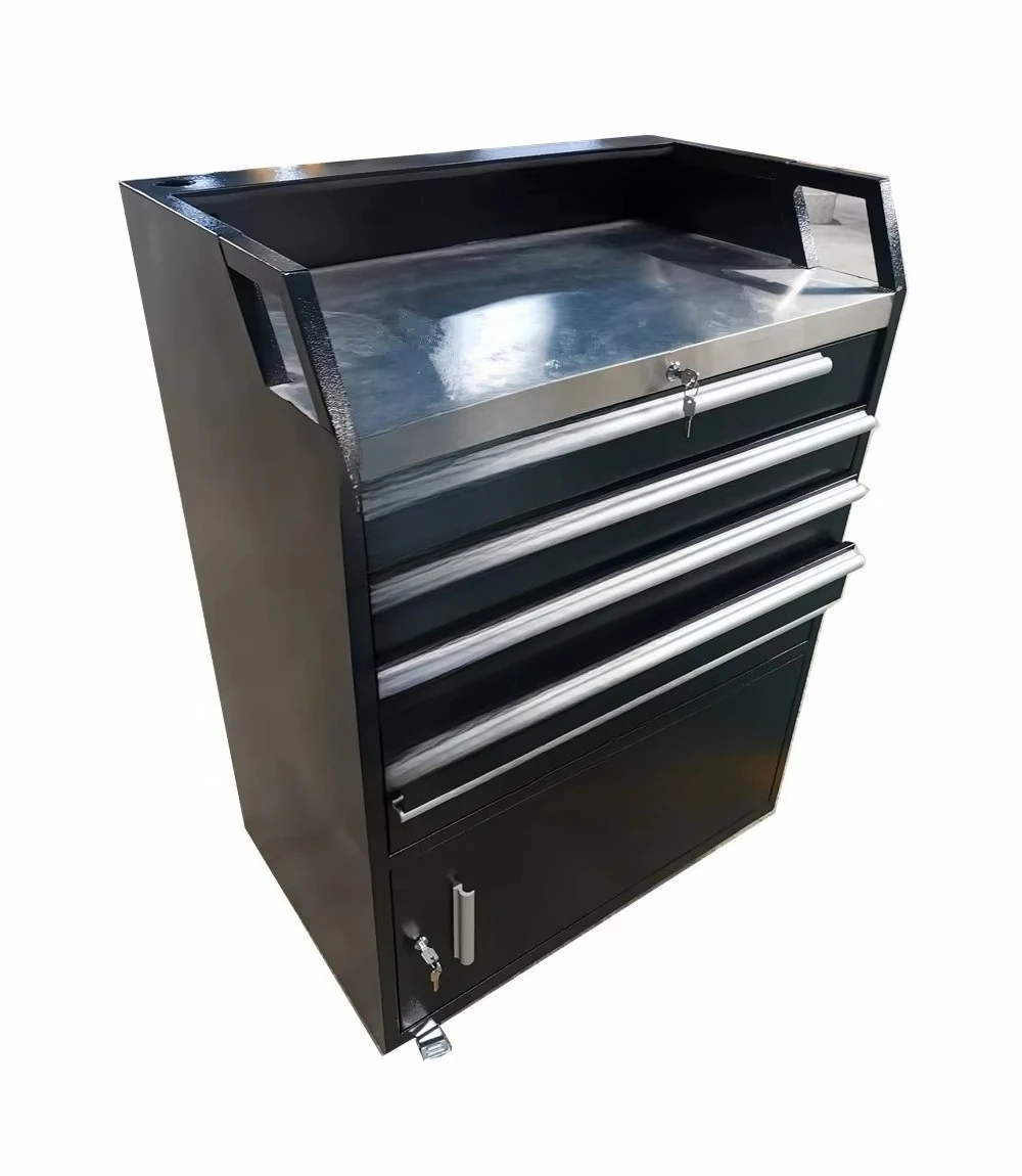 Iron mobile valet parking platform with umbrella hole and 200 key holder