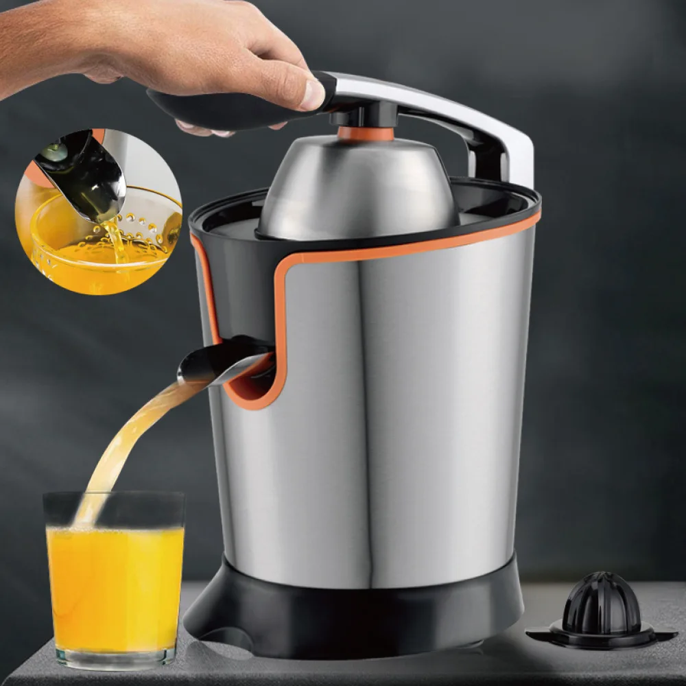 

Slow Juicer Portable Electric Juice Extractor Lemon Fruit Juice Maker Blender Easy Clean Can Make Ice Cream Mini-Pro