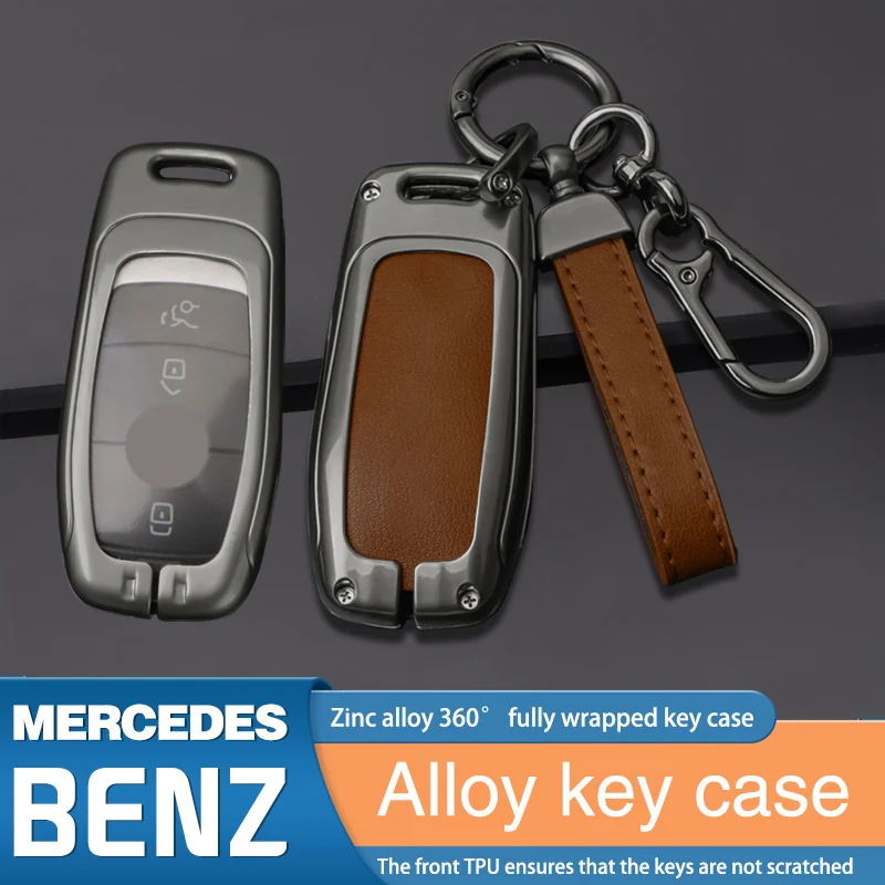 

The car key case is suitable for Mercedes Benz's 2020-22 Maybach GLS level accessory keychain, high-quality keychain, new metal