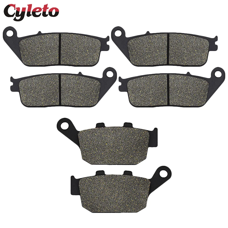 

Cyleto Motorcycle Front or Rear Brake Pads for Kawasaki Z800 E Z 800E Z800E Z 800 E CDS/CEF/CFF/CGF (Only Non ABS) 2013-2016