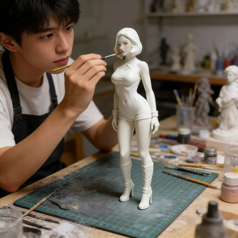 

3D Printed Sportswear Beauty Ornament DIY Color Creative New Year Valentine's Day Gift Living Room Decor