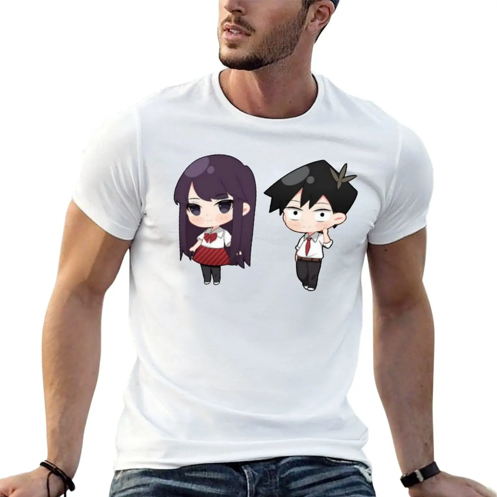 Komi San - komi cant communicate T-Shirt Stylish Print Short Sleeve Tee