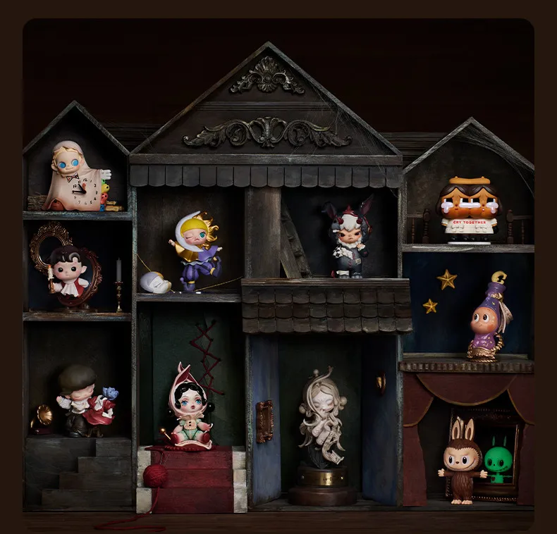 2026 Original POP MART Die Attic Of Oddities Serie Blindbox-Figuren Mystery Box Schreibtisch-Spielzeug Ornamente Sammlerfiguren Geschenke – Detail 6