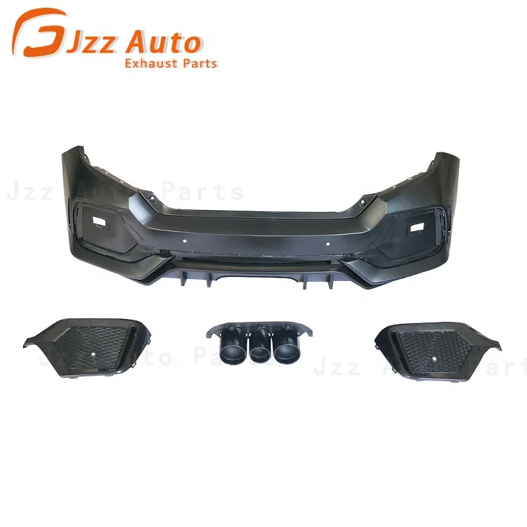 JZZ Auto body kit rear bumper+ front bumper For car bumpers accessories