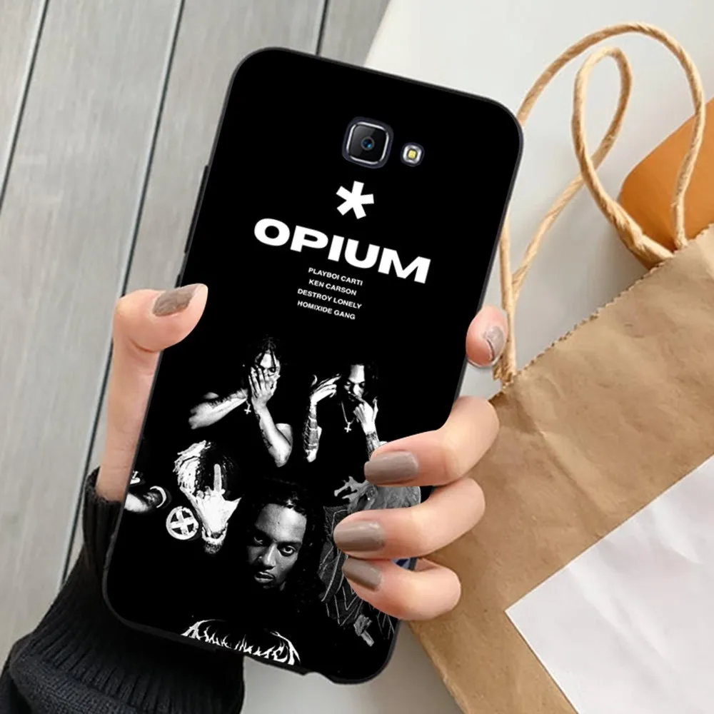 O-Opium Rap Playboi Carti Phone Case For Samsung J 7 plus 7core J7 neo J6 plus prime J6 J4 J5 Mobile Cover