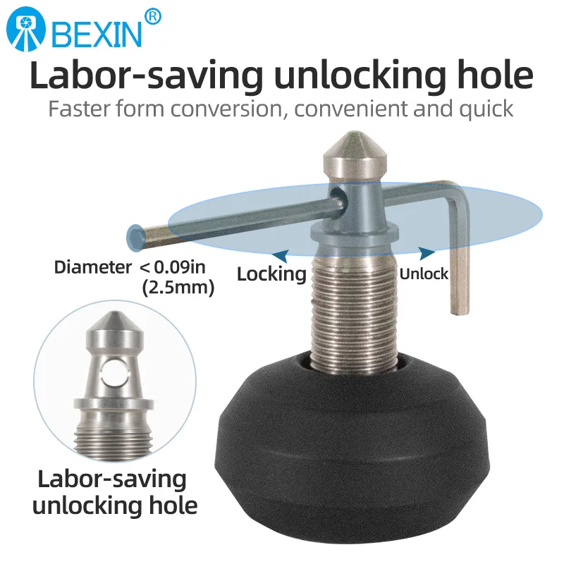 BEXIN Photography Accessories Tripod Foot Screw 3/8" Universal Screw Mini Feet Pad Spike Snow Tray Tripod Feet Pad Mat