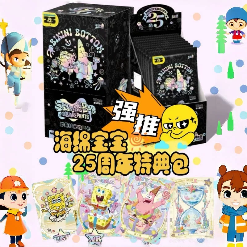 

Hot New Kayou Original Spongebob Squarepants Special Package Bikini Bottom Special Package Anime Collection Cards Friend Toys