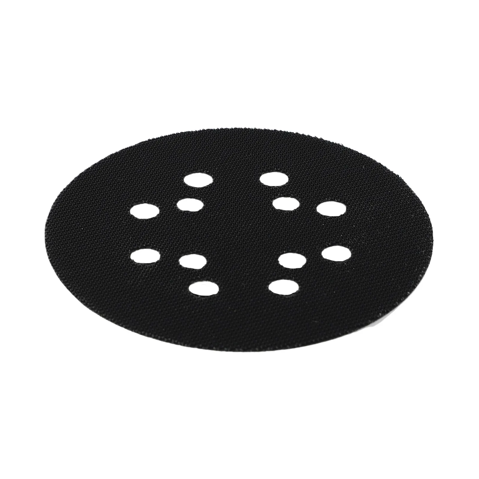 

Power Tool Backing Pad Black Sanding Pad 1pc 8 Holes Accessories For Bosch PEX 300 AE PEX 400 AE Practical Hook And Loop