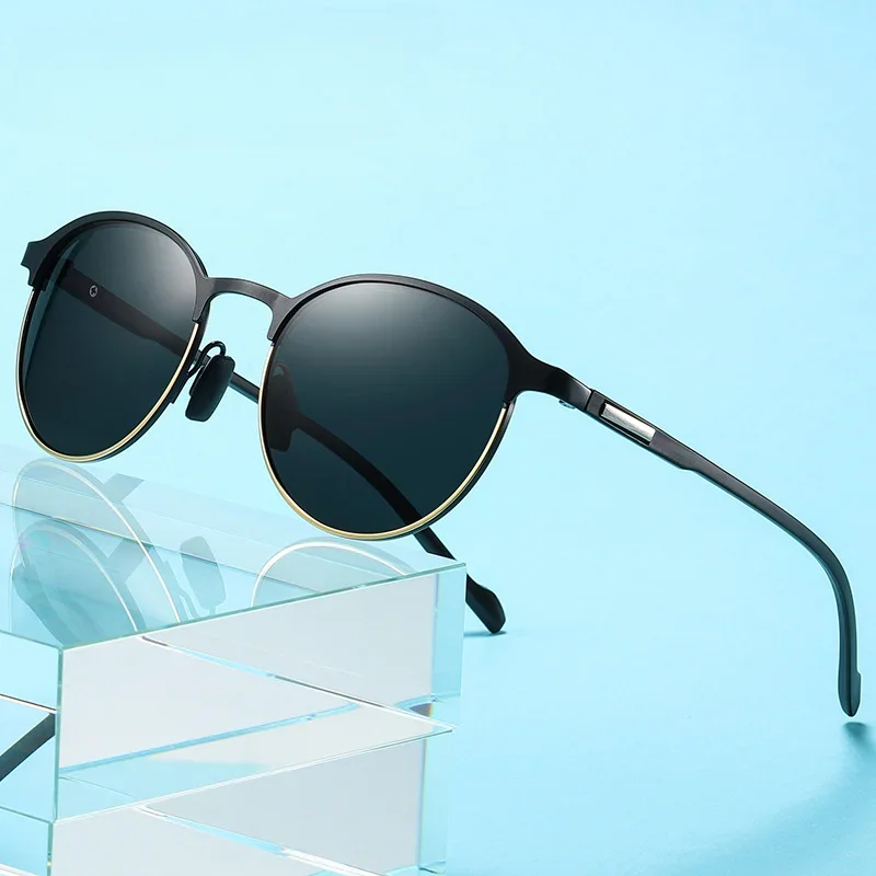 -75 -100 -125 150 -175 Prescription Sunglasses Optical Polarized Metal Sunglasses Glasses Customized Women Men Sunglasses