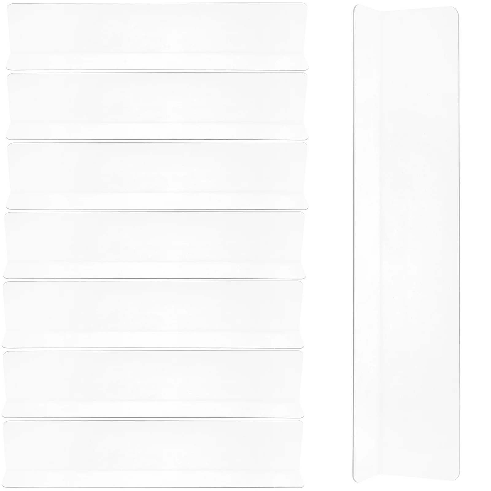 แผ่นกั้นกรงหนูตะเภา 8 ชิ้น แบบใส สำหรับกรงสัตว์เลี้ยงขนาดเล็ก ใช้กั้นโซฟา เตียง หรือขอบกรง สามารถตัดแต่งขนาดได้ ทำจากพีวีซี