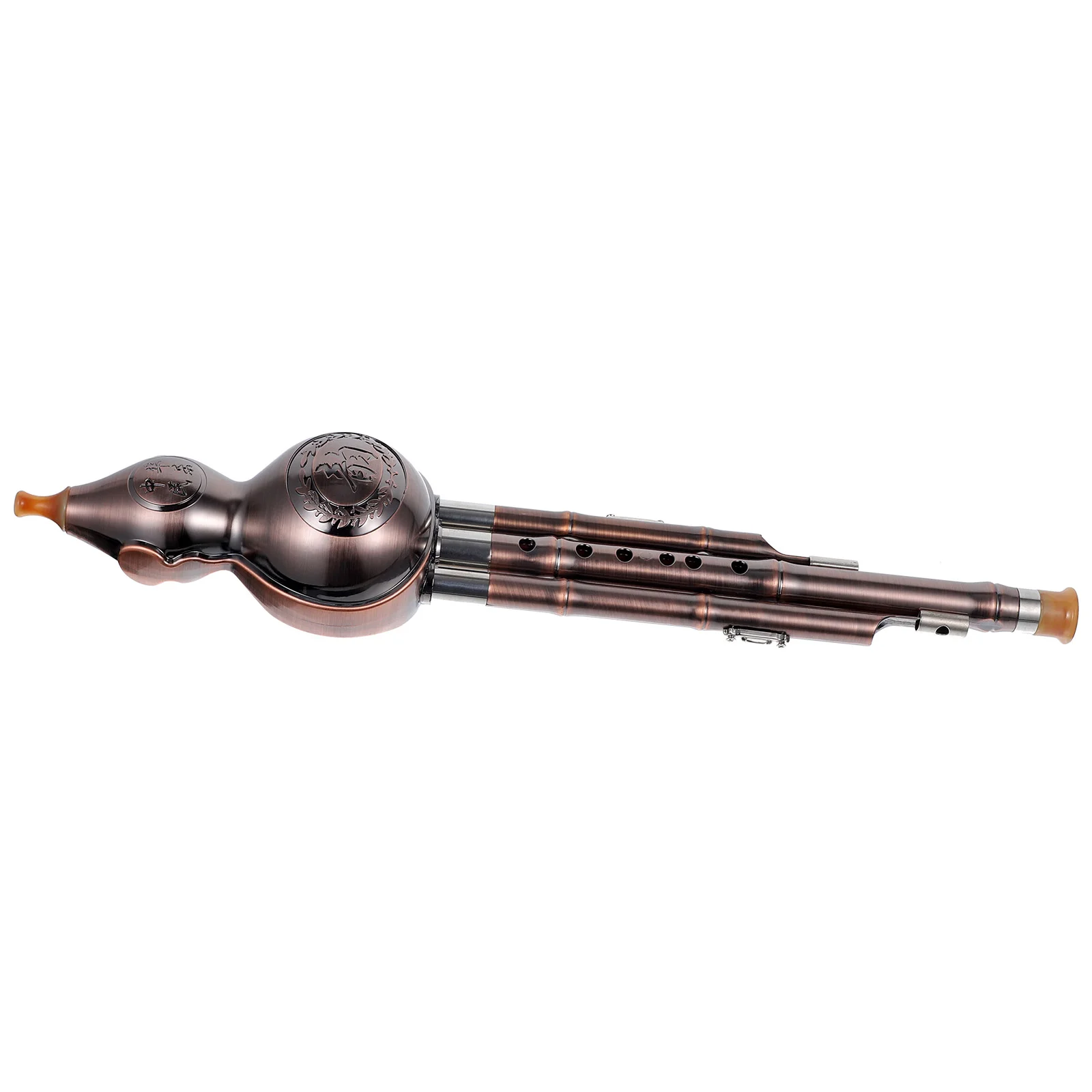 

Three Tone Gourd Silk Traditional Instrument Chinese PP Cucurbit Flute for Beginner Ethnic Musical Classical Instruments