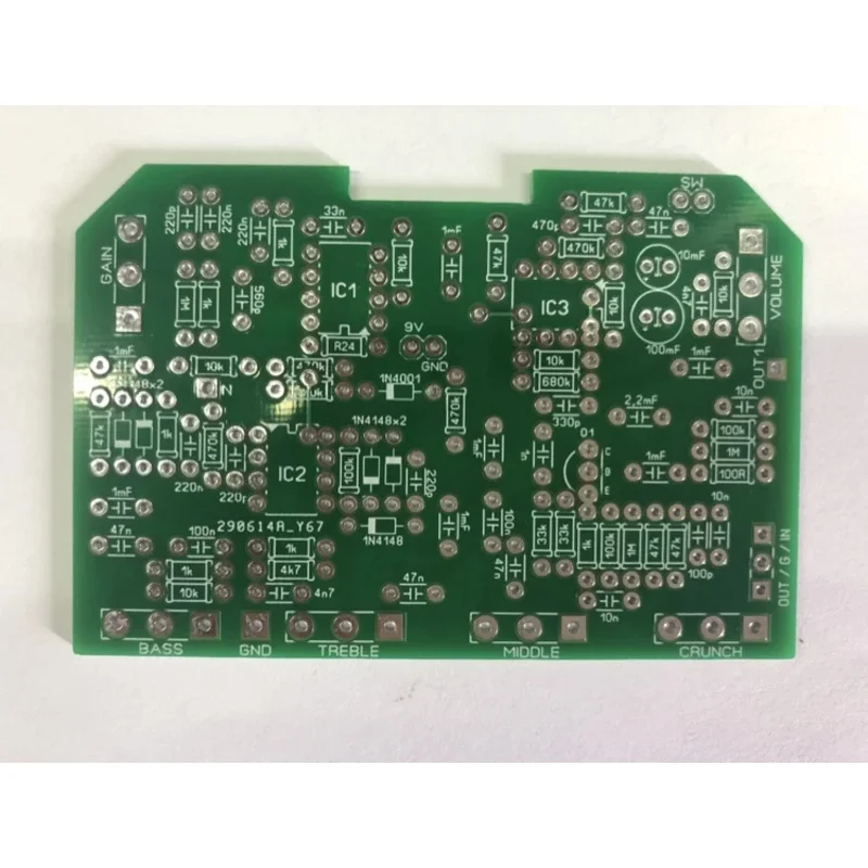 Diy Manual Wampler Triple Wreck Speaker Analog Metal Distortion Monoblock Effect Circuit Board