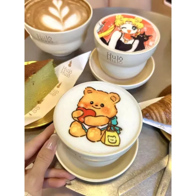 STLF JW لطابعة Evebot الأوتوماتيكية النافثة للحبر Selfie Art Coffee & Latte طابعة كعكة ثلاثية الأبعاد للاستخدام المنزلي ومحلات الطباعة #6