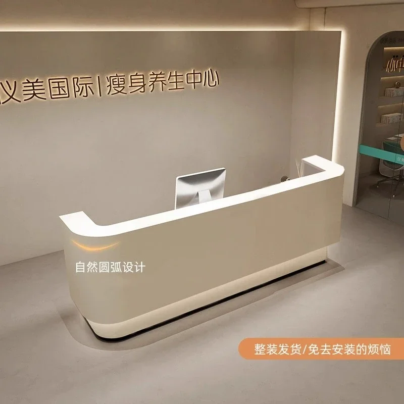 Beauty salon Bar checkout page Shop Small counter Clothing store Barber Medical beauty Dental company Reception desk