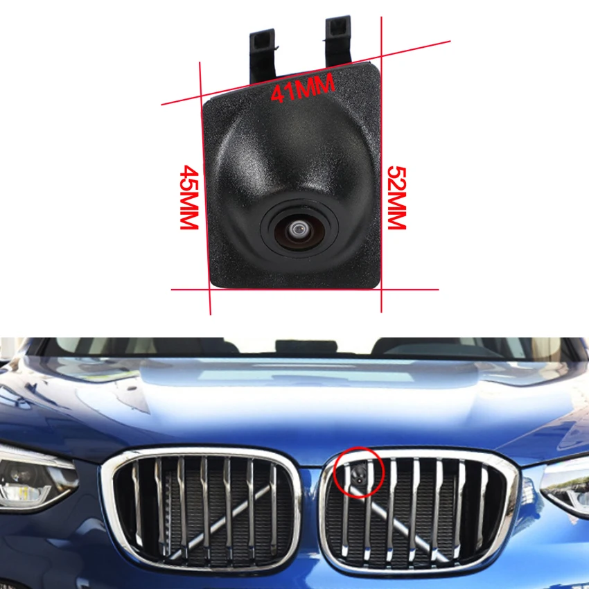 Telecamera anteriore per auto AHD HD 1080P per BMW E60 F30 F10 E46 E39 X5 E53 E39 F11 X3 E83 F25 E90 F31 E82 E61 X1 E84 F48 E70 E92