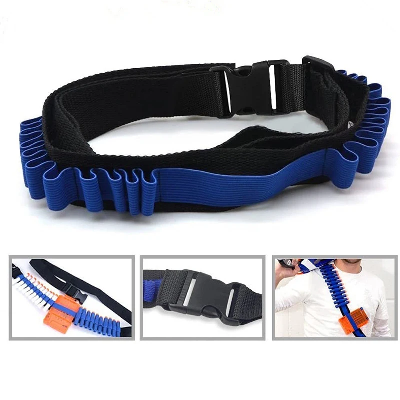 Bandolier Kit fondina N-Strike Elite Soft Bullet Strap Series accessori per pistole giocattolo per bambini (solo Kit Bandolier)