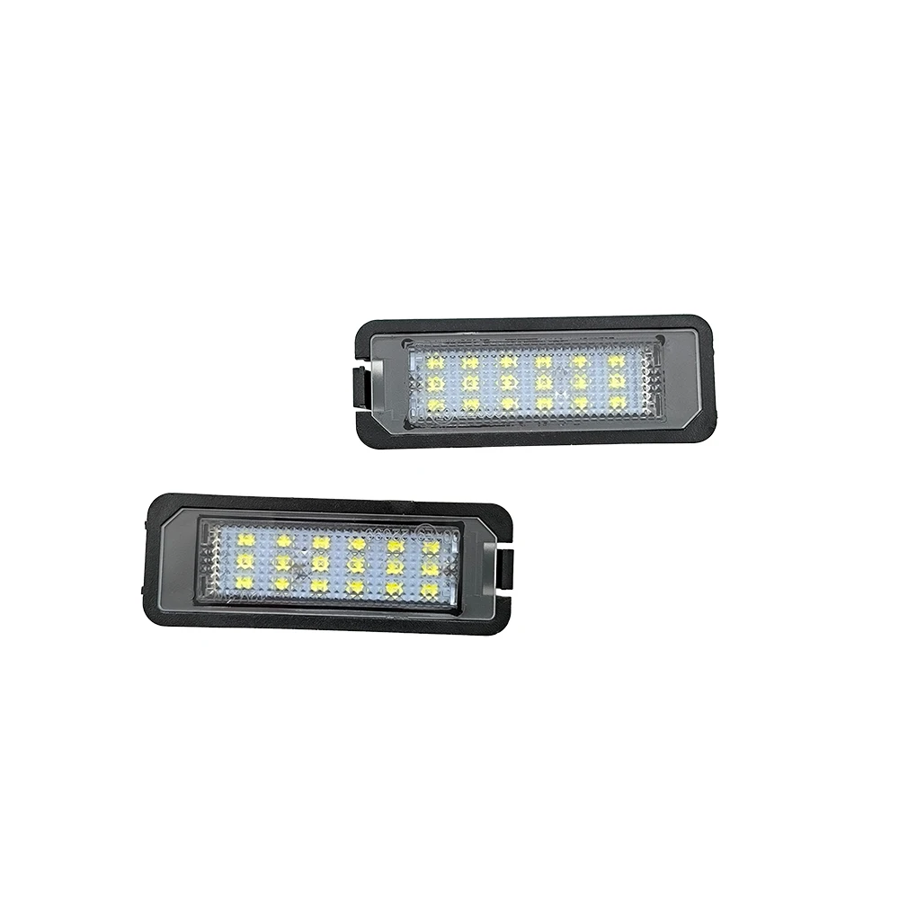 2pc LED Number License Plate Light For Bentley 06 Continental GT 08 Continental Flying Sp For Seat Exeo/ST 09~ Leon/Leon4 06