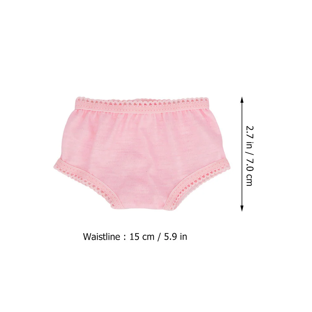 Culotte short à bascule pour filles, vêtements jeunesse, accessoires de jeu de simulation, couche pour bébé, 18 po, 2 pièces