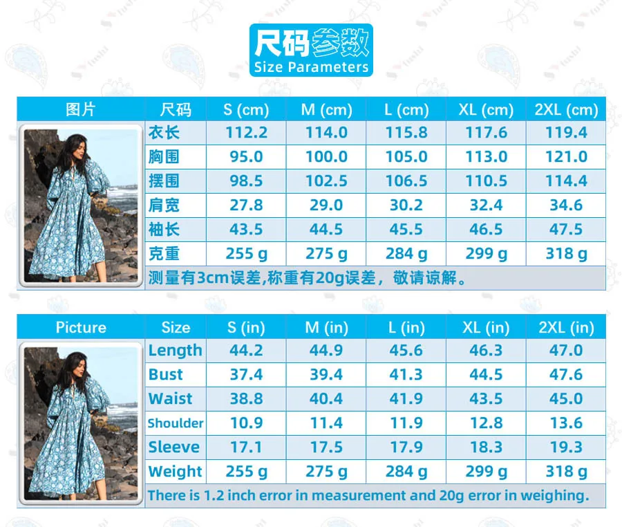 Zomerjurk Dameskleding Streetwear Katoenen Jurken Modieuze bedrukte verjaardagsjurk