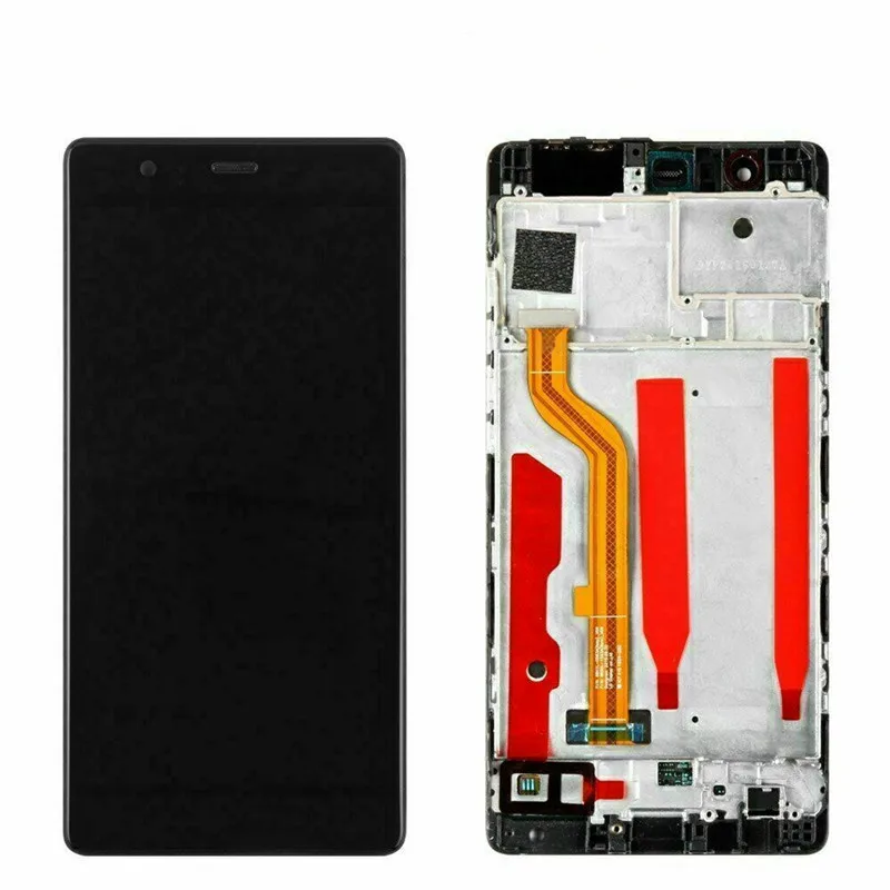 For Huawei P9 LCD Display Touch Screen Digitizer With Frame For HuaweiP9 EVA-L09 L19 L29 AL10 TL00 AL00 DL00