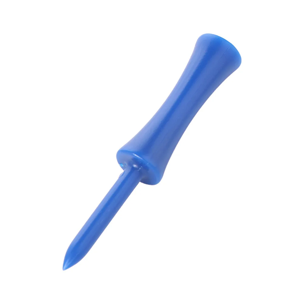 

100pcs 68mm Golf Rubber Tee Replacement Plastic Professional Golf Tee Anti-loss Portable Golf Practice Tee Golf Practice Tools