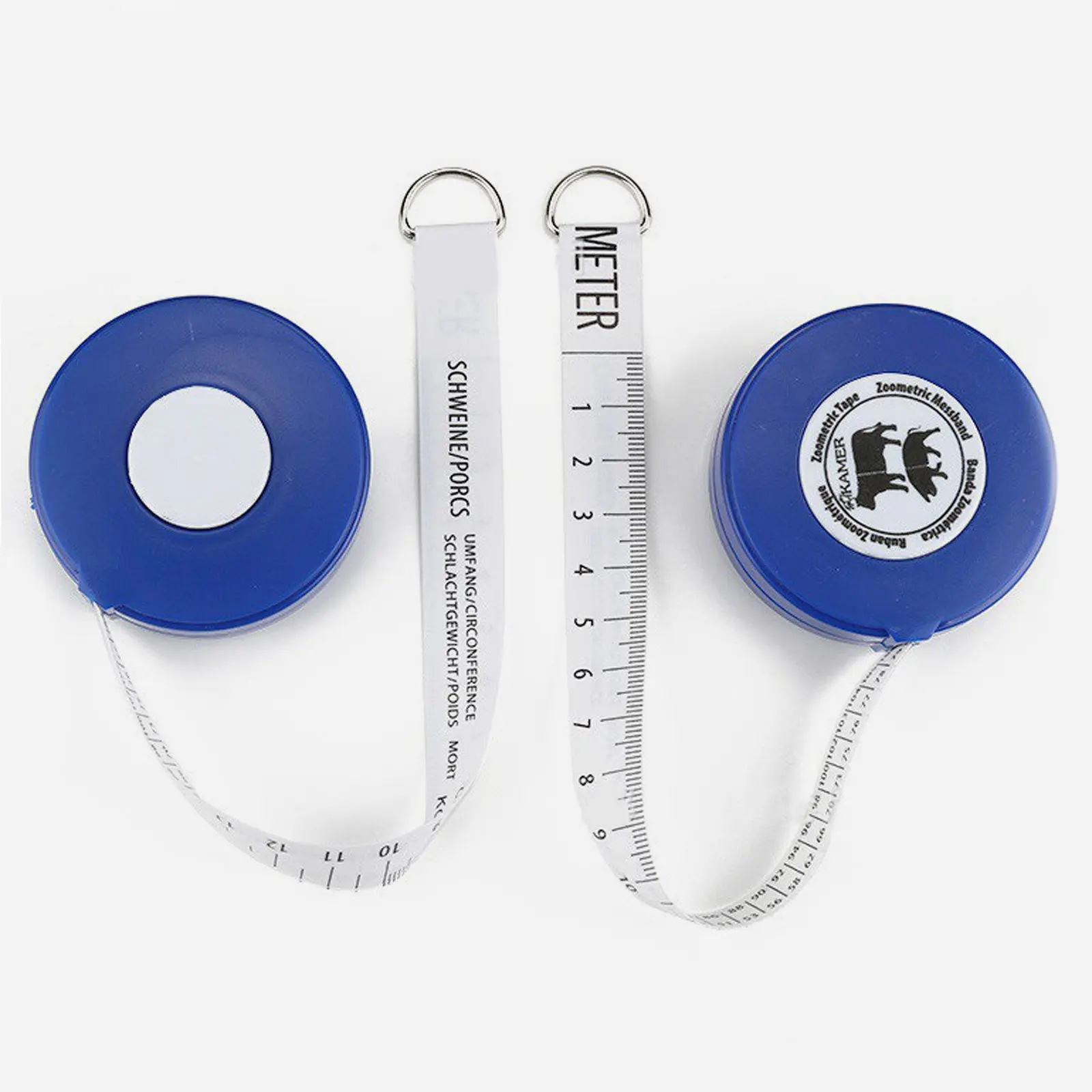 Livestock Weight Tape Measure for Horse Cattle Pig Animal Bust Measurement Portable Lightweight Compact Clear Scale Farm
