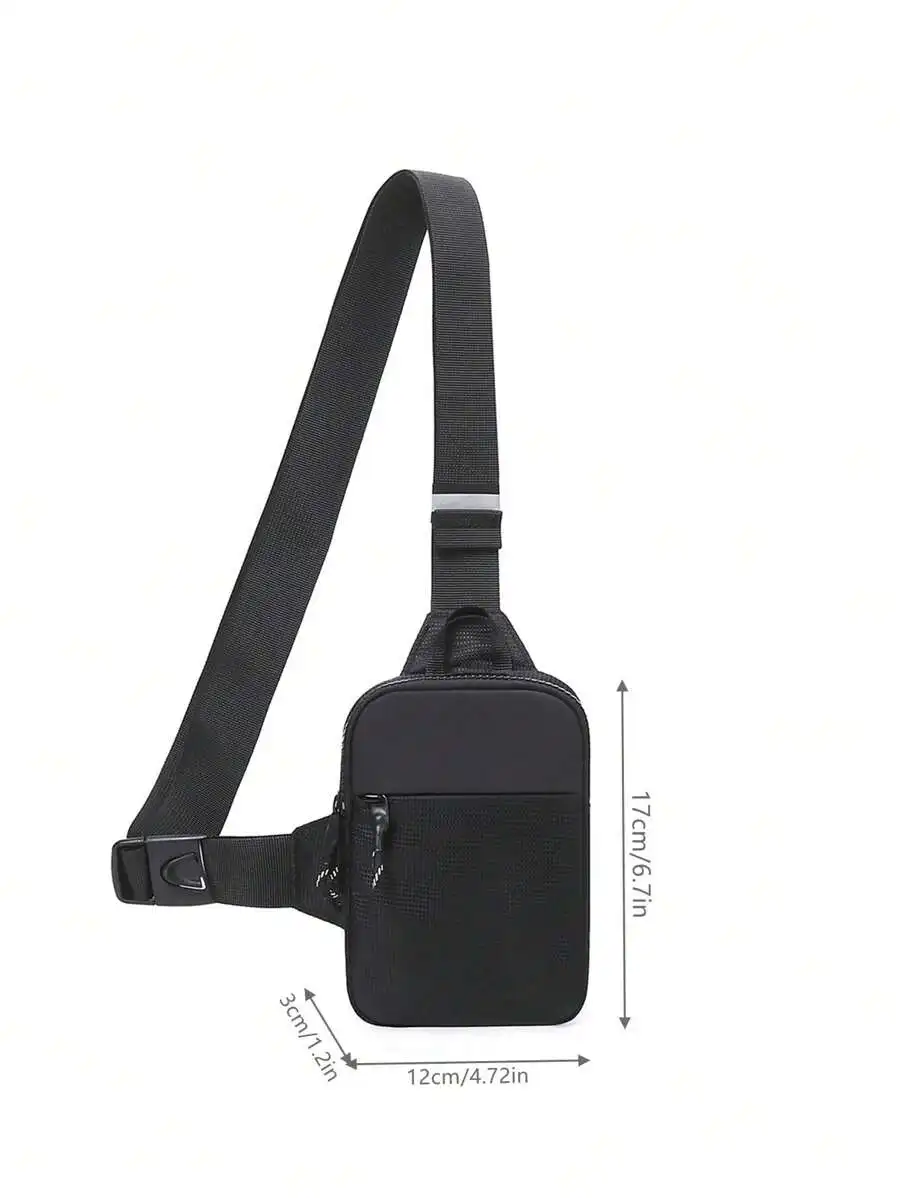 

Multifunctional Crossbody Chest Bag Sling Shoulder Bag For Men Casual Daily Sports