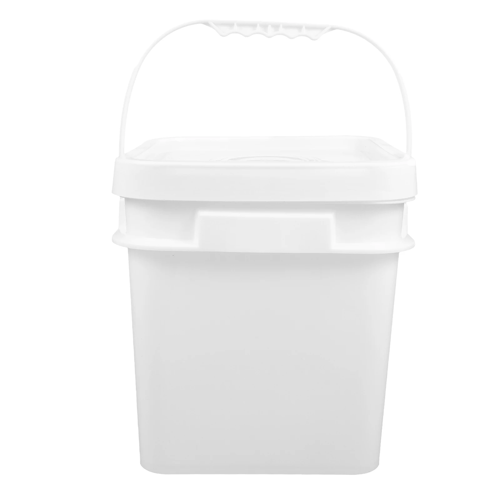 

Sealed Laundry Bucket With Lid Household Storage Container Detergent Powder Multi-Functional Plastic Bucket Handle Outdoor