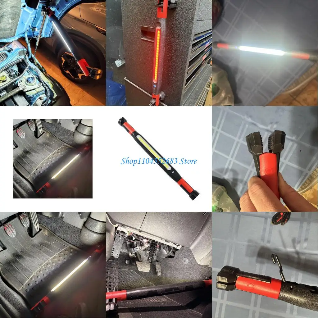 

Y6GD Профессиональный магнитный светильник для ремонта автомобиля, регулируемый светодиодный рабочий фонарь, перезаряжаемый