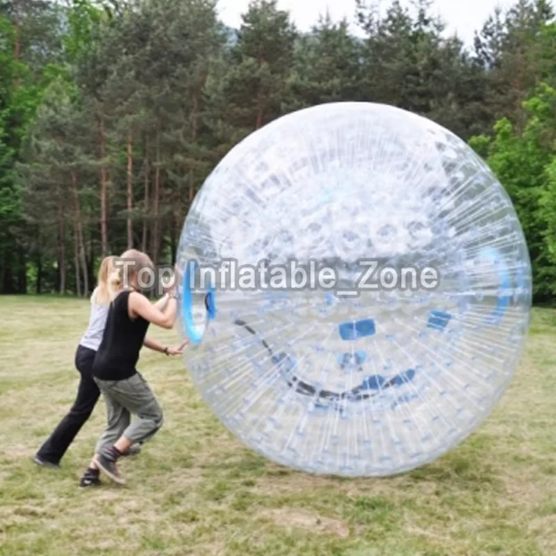 Boule de Zorb Gonflable AngiTransparent pour Adulte, pour Jeu en Plein Air, Diamètre 3m