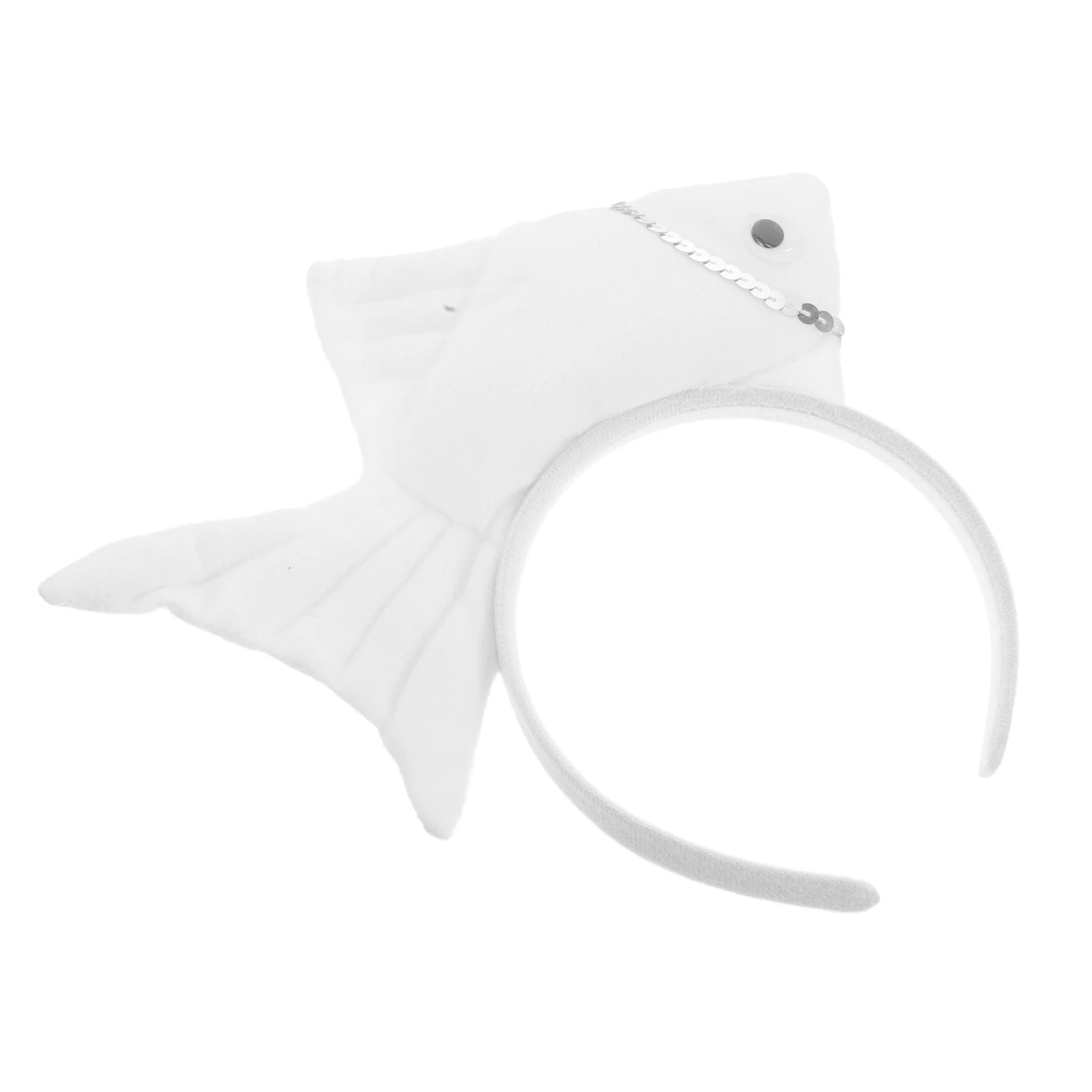 

Goldfish Tiara Animals Hairbands Creative Headband Props Festival Headpiece Fabric Clasp Child Cosplay