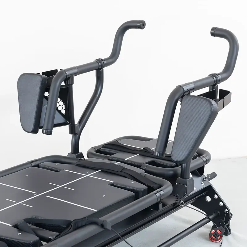 for Ergonomic Fluid Movement Metal Reformer Pilates Machine High Quality Leather for Training Institute Posture Correction