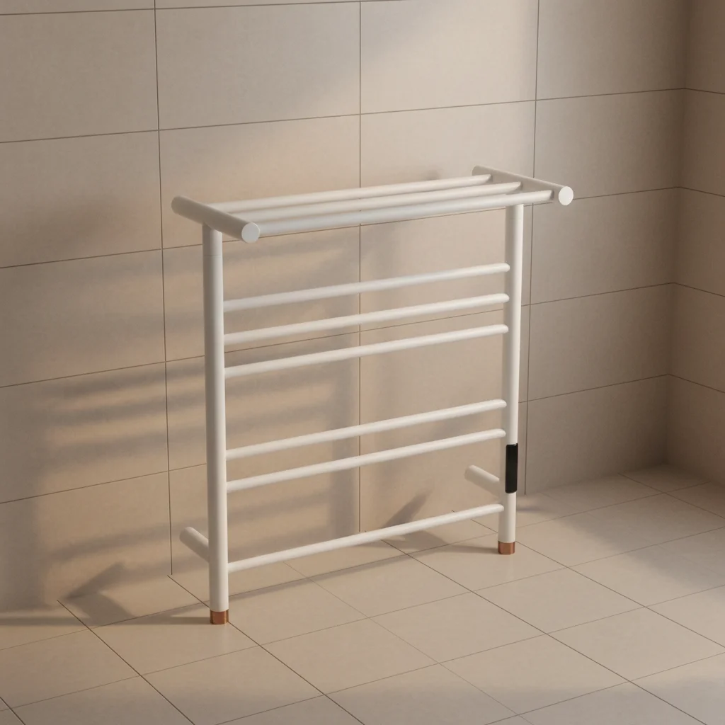 

High Power Electric Heated Towel Rack Wall Mounted Towel Warmer Fast Heating & Waterproof - Stainless Steelpromote sales